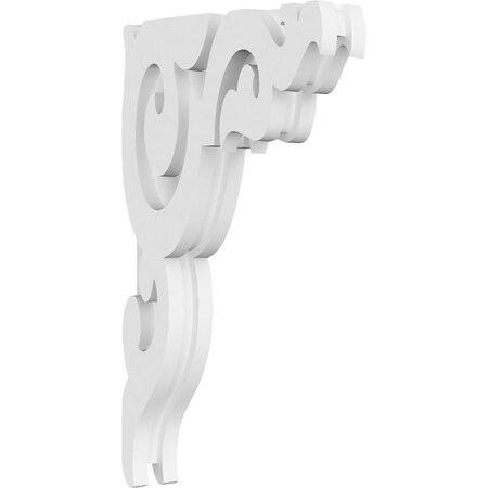 Ekena Millwork Rotherham Architectural Grade PVC Corbel, 1 7/8"W X 8"D X 14"H CORP01X08X14RO